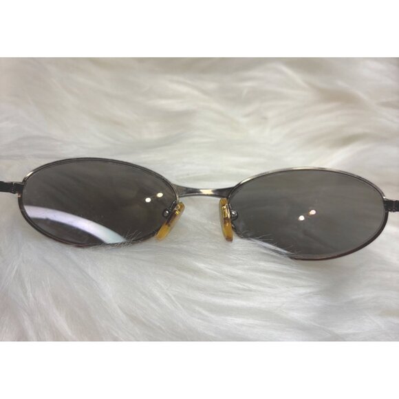 Vtg USA Olympics Rings Sunglasses Oval Black Metal Frame Collectable Preowned - Picture 3 of 6